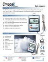 Dry Ice, Multi Use Temperature Logger with one external sensor MP-OE-N-8-L