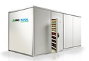 Modular economic, energy-saving cold room, VacKool for 3°C to 5°C (Size: 5mX5mx2.4m) - 100mm Panels