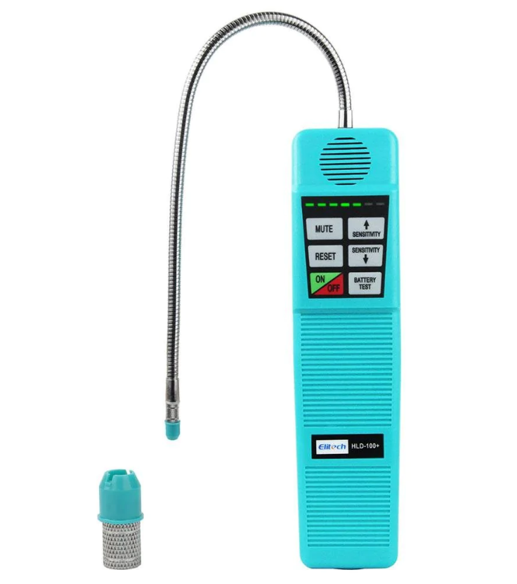 Leak Detector HLD-100+, Halogen Leak Detector HVAC CFCs HCFCs HFCs