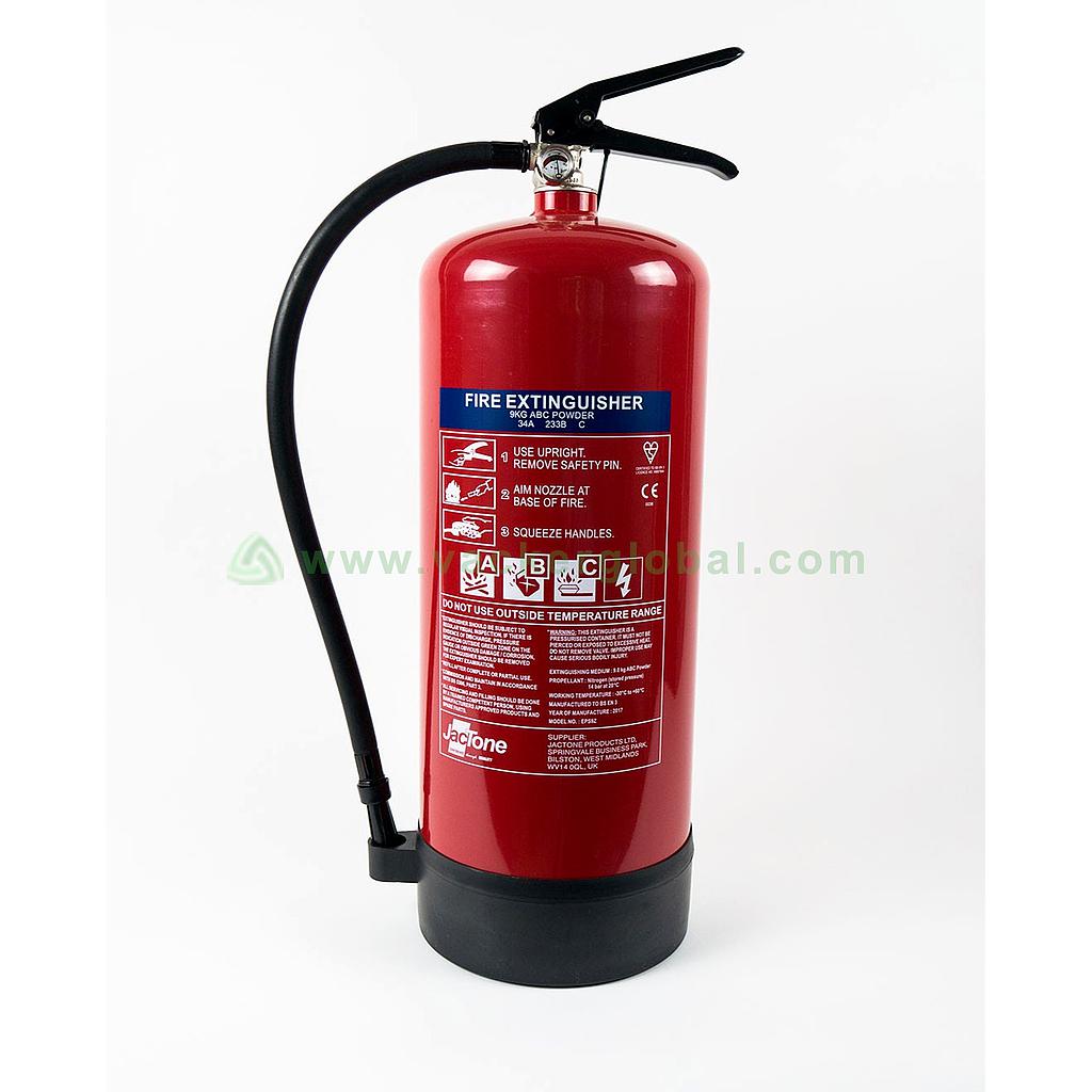 Fire Extinguisher ABC Powder 9Kg (Kite mark Approved)