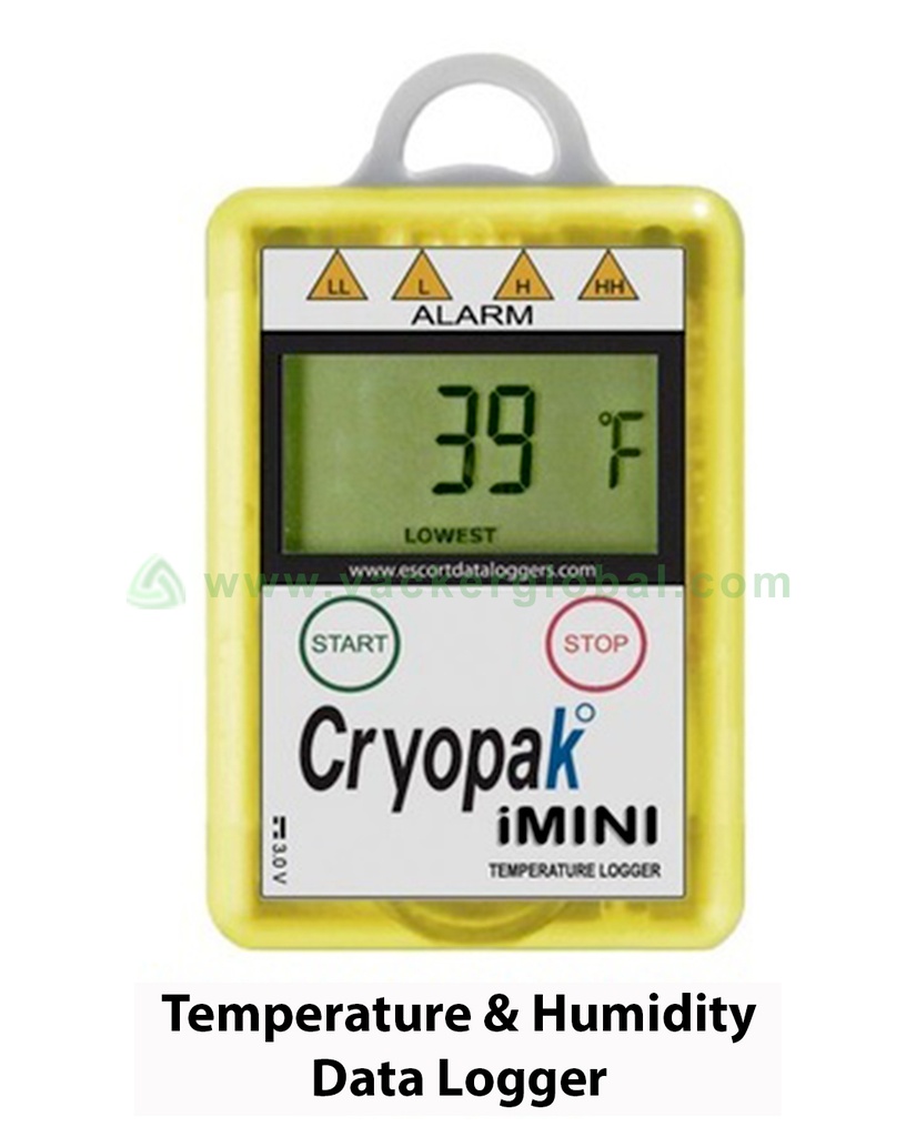Temperature and Humidity multiple use data logger MX-HS-S-64-L