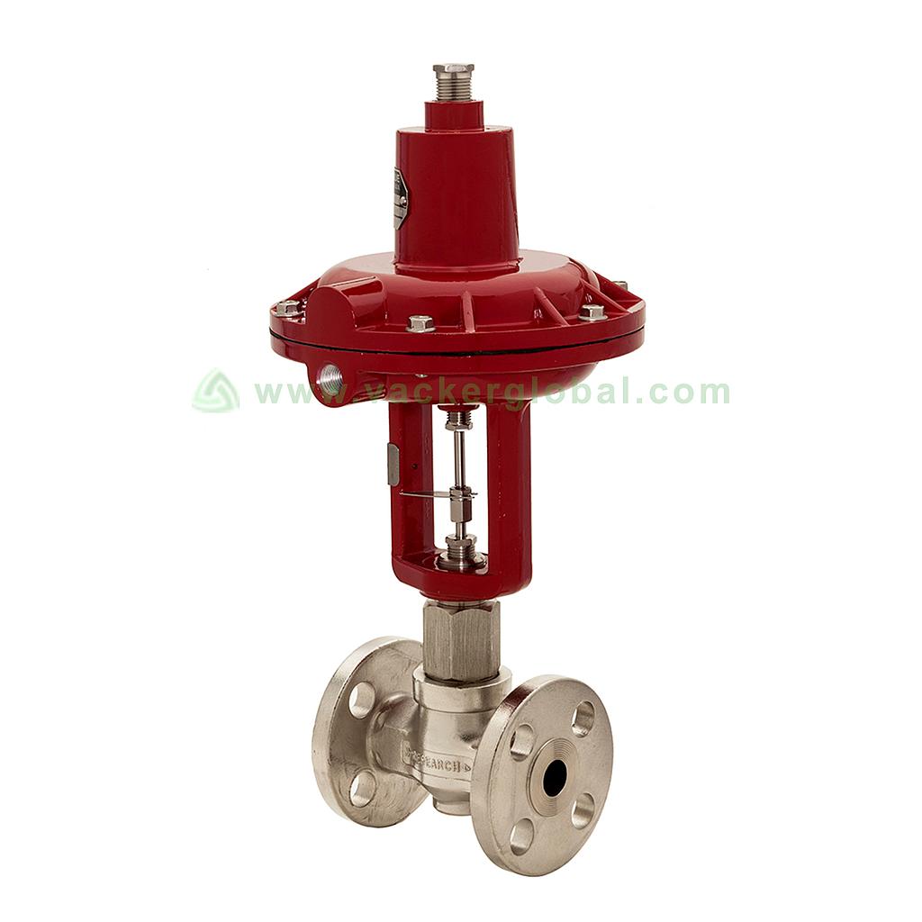 Types 860 &amp; 809 Standard Flange Globe Control Valve