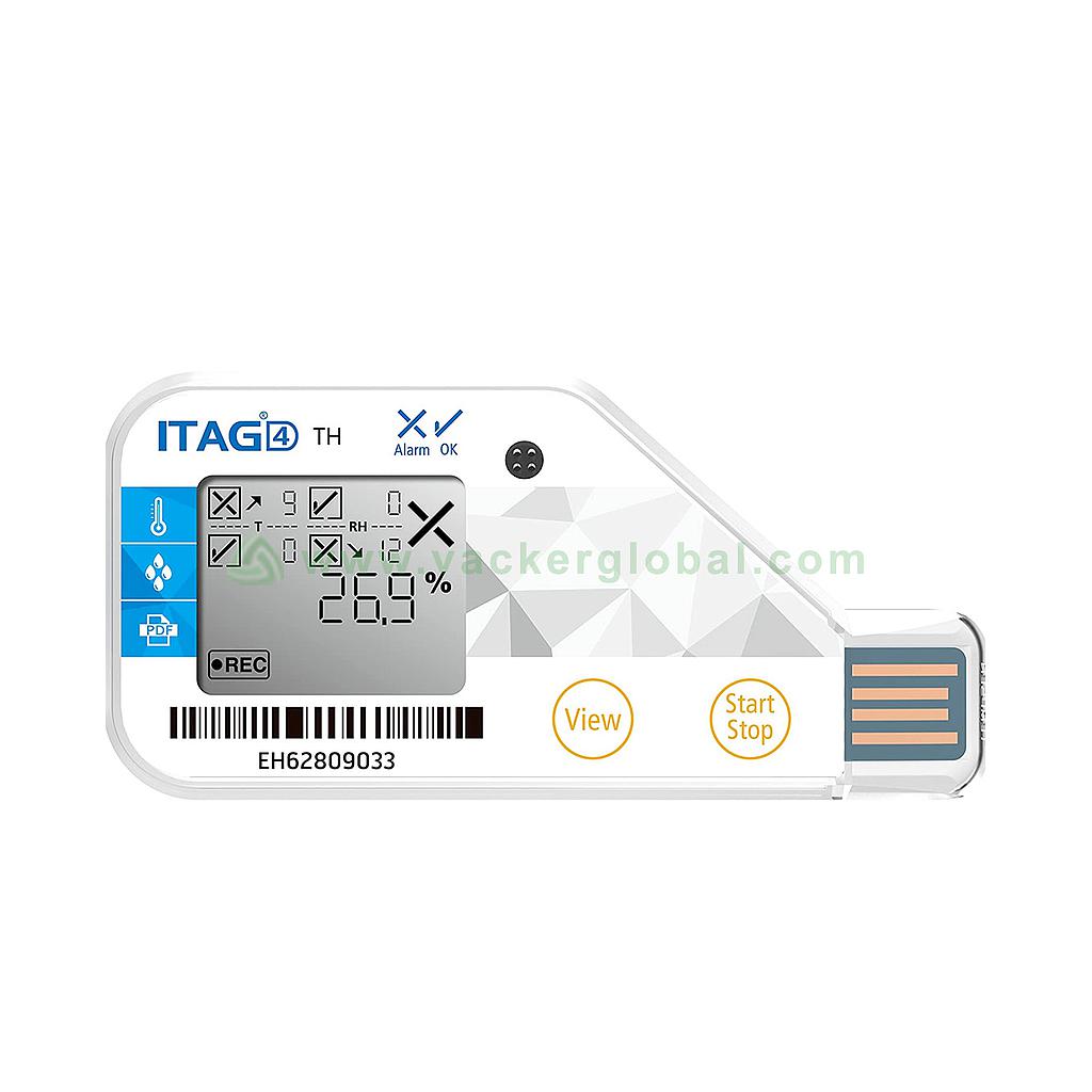 Single Use Data Logger ITAG4 TH