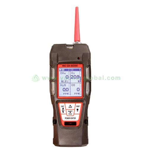 Portable Multi-Gas Detector GX-6000-O2/CO2/NH3