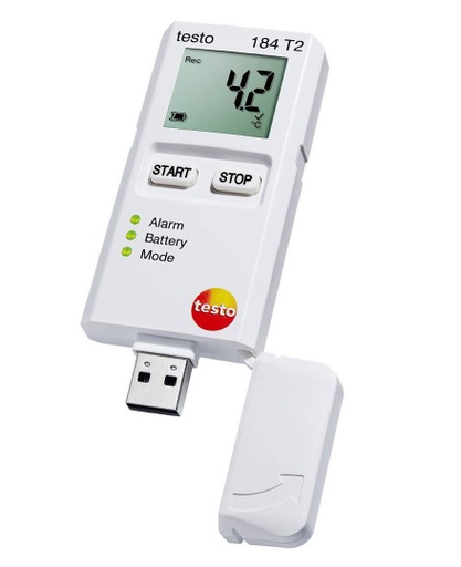 Temperature data logger with display Testo 184 T2 