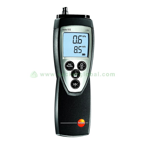 Differential pressure meter testo 512