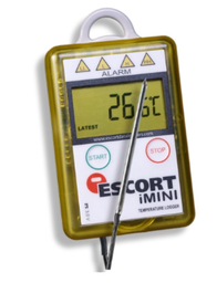 Temperature Multi-use Data logger with one internal and one external sensor probe MX-1E-S-64-L