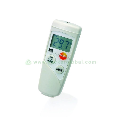 Infrared thermometer without protective case