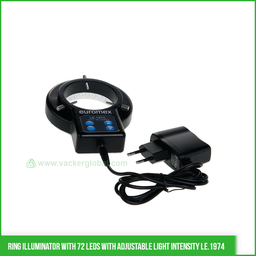 [2021000014] Ring illuminator with 72 LEDs with adjustable light intensity LE.1974 