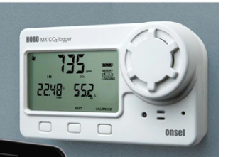 Bluetooth Low Energy Carbon Dioxide - Temp - RH Data Logger HOBO® MX1102