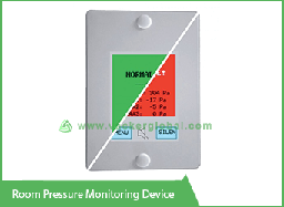 [1008000050] Differential, Positive &amp; Negative Room Pressure Sensor Monitoring System with a sound alert for upto 4 isolation rooms (a combination of 1 Display &amp; 4 sensors)